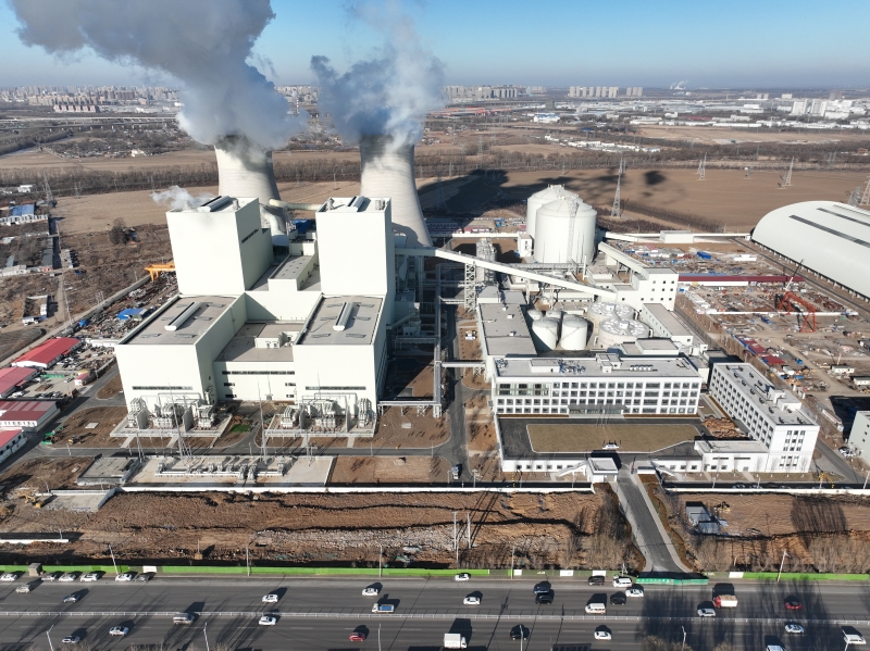 華潤熱電有限公司異地擴建2×350兆瓦熱電聯(lián)產項目2號機組通過168小時試運行