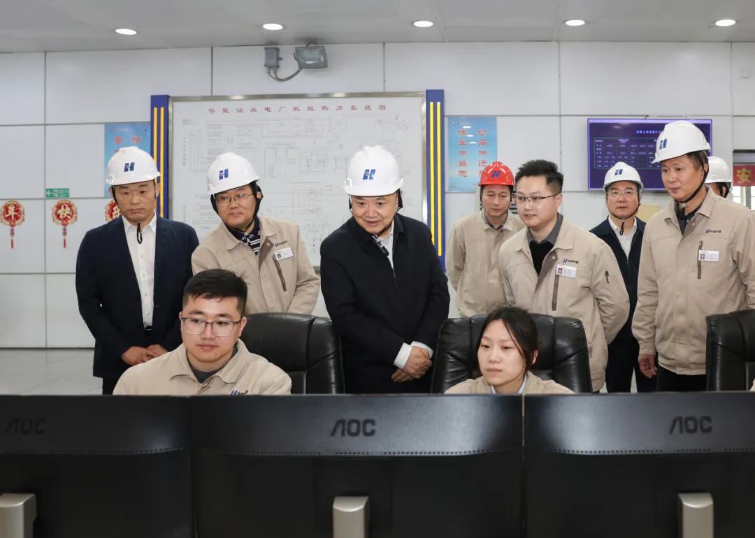 華能集團(tuán)董事長、黨組書記溫樞剛到南方分公司調(diào)研